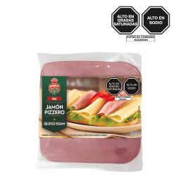 Jamón Pizzero +Queso Edam
