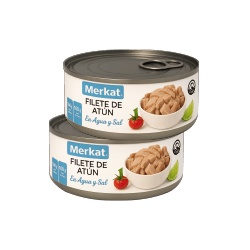 Filete de Atún en Agua y Sal