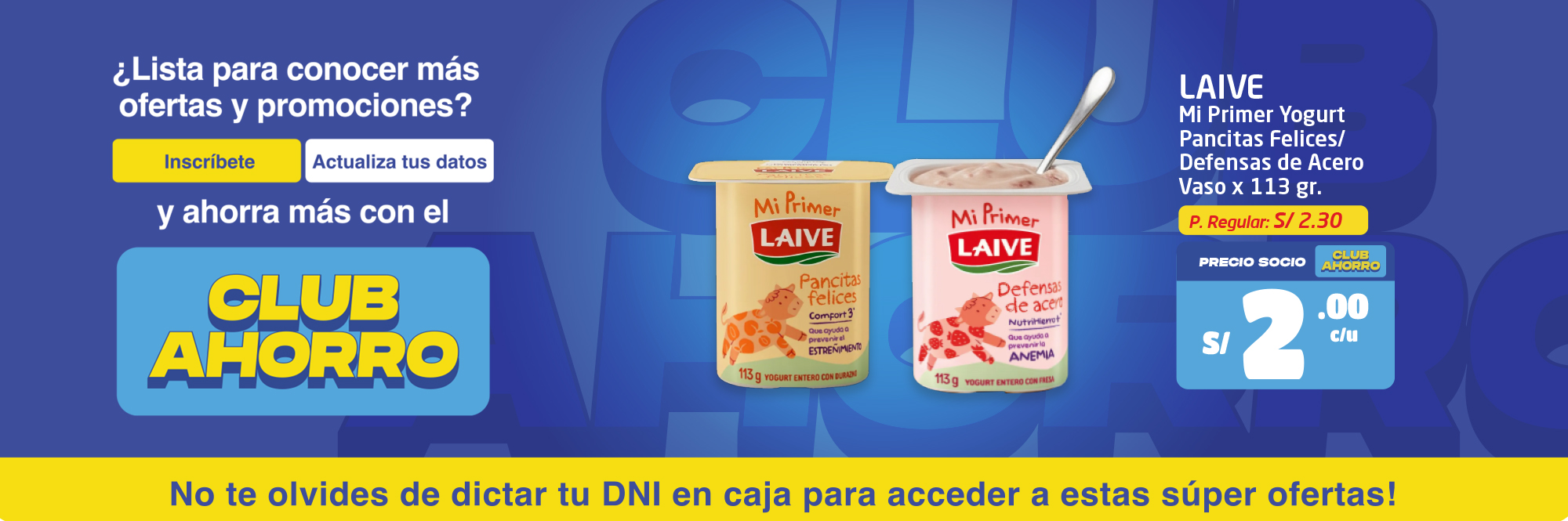 Ofertas con el Club del Ahorro