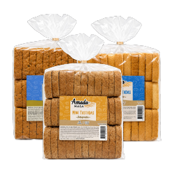 Mini tostadas/ Clásicas/ Finas Hierbas/ Integrales