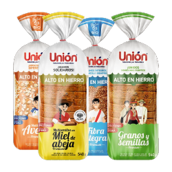 Pan Multisemillas con Avena/ con Miel/ Fribra/ con Granos y Semillas