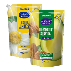 Shampoo Manzanilla / Palta Aguacate y Almendra